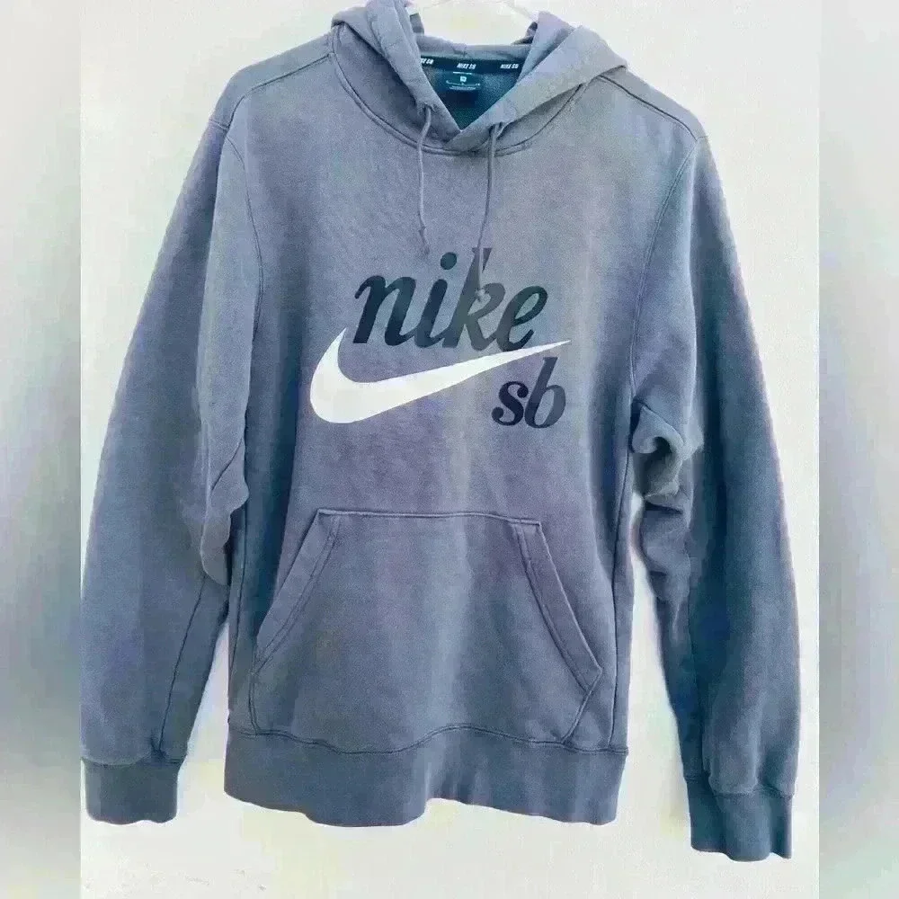 Vintage Nike SB gray hoodie SZ small
